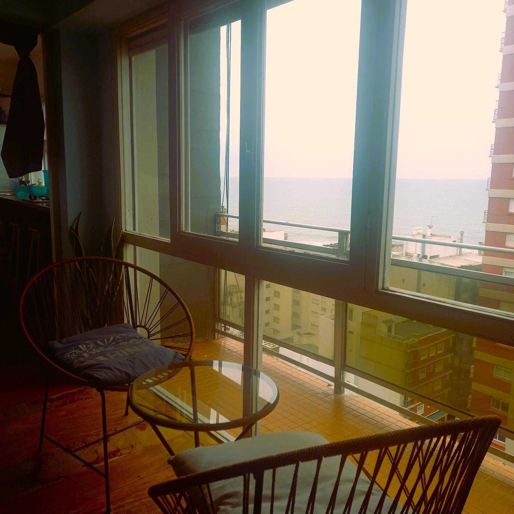 Hermoso Monoambiente Con Vista Al Mar En La Perla , Mar Del Plata Exterior foto